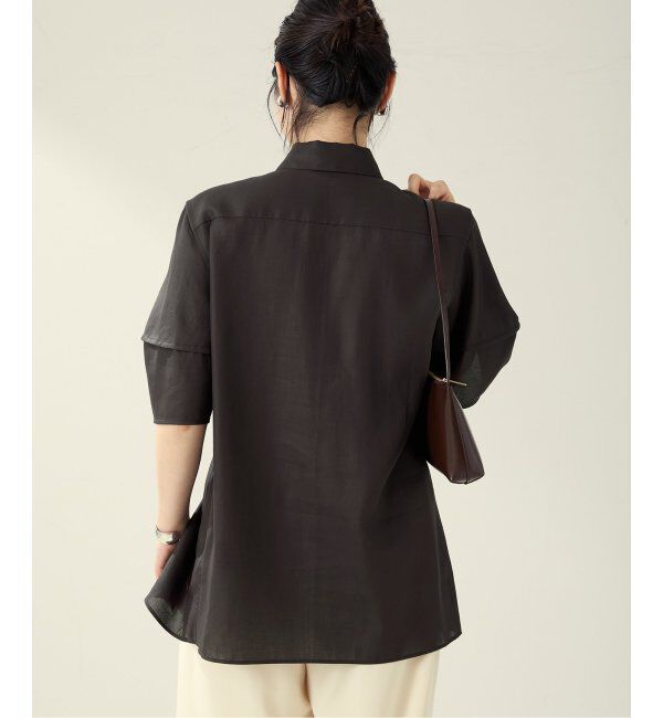 Plage「Form half sleeve シャツ」|シャツ・ブラウス|