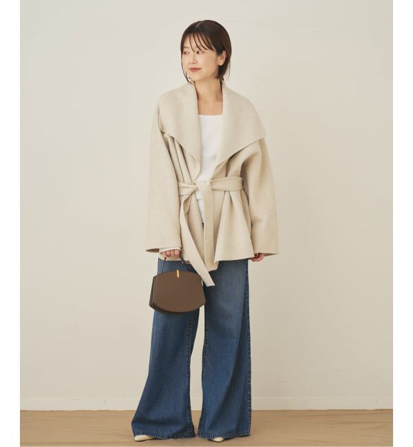 Plage「easy care wide rib プルオーバー」|ニット・セーター|