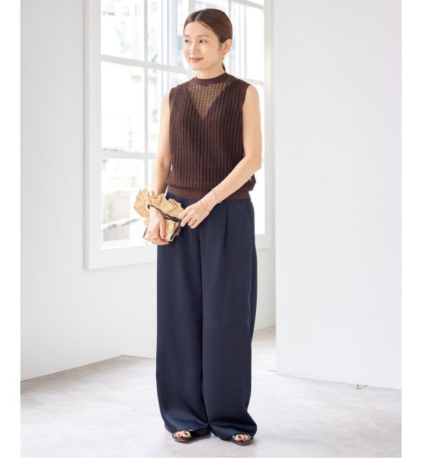 IENA「【EMILY WEEK &times; IENA】コットンスムース ブラキャミソール」|インナー|