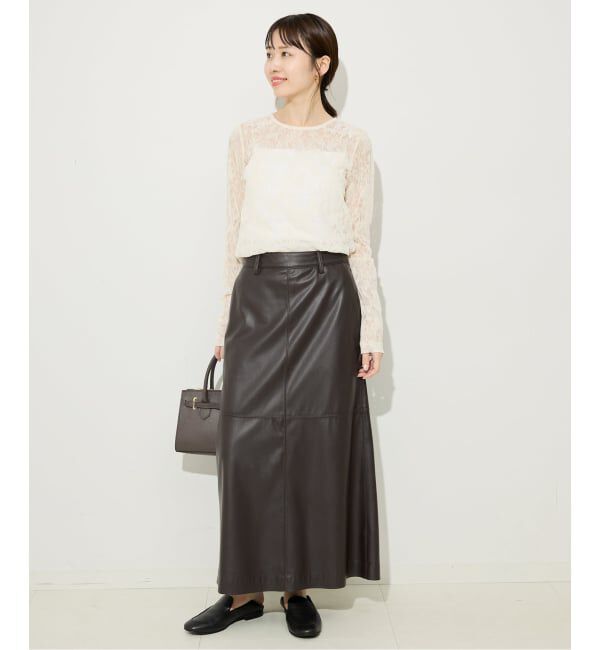 SLOBE IENA「AULENTTI/オウレンティ レザーショルダーバッグ EL-K332-DO」|ショルダー・メッセンジャー|