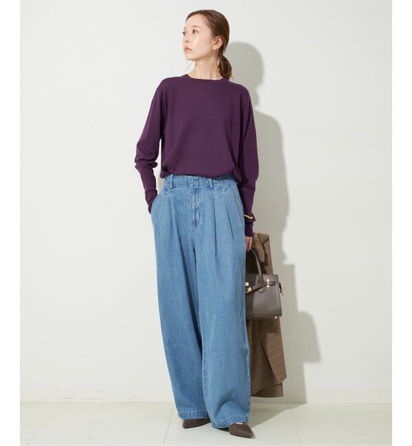 SLOBE IENA「AULENTTI/オウレンティ レザーショルダーバッグ EL-K332-DO」|ショルダー・メッセンジャー|