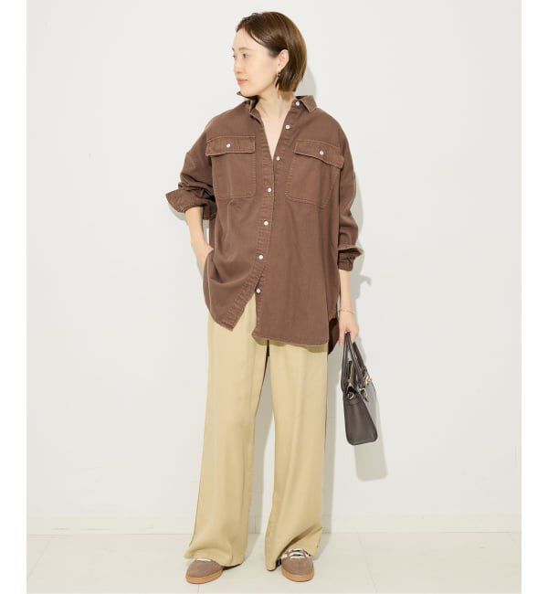 SLOBE IENA「AULENTTI/オウレンティ レザーショルダーバッグ EL-K332-DO」|ショルダー・メッセンジャー|