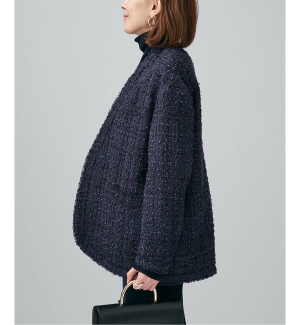 VERMEIL par iena「tweedノーカラージャケット」|ノーカラージャケット|
