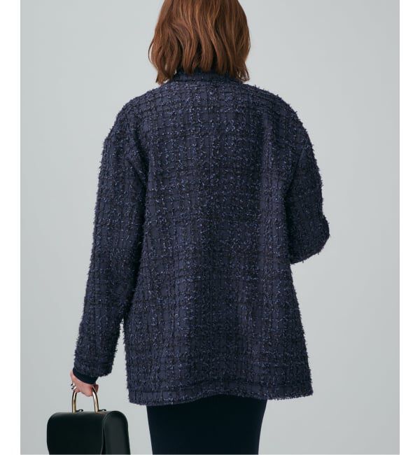 VERMEIL par iena「tweedノーカラージャケット」|ノーカラージャケット|