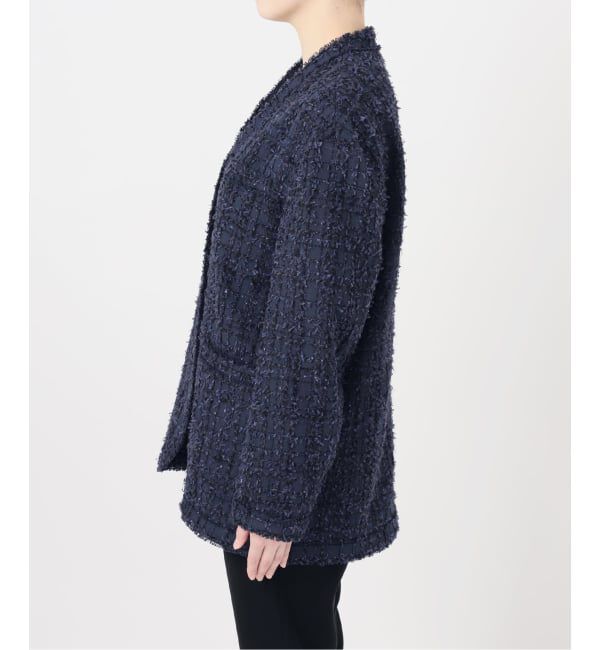 VERMEIL par iena「tweedノーカラージャケット」|ノーカラージャケット|