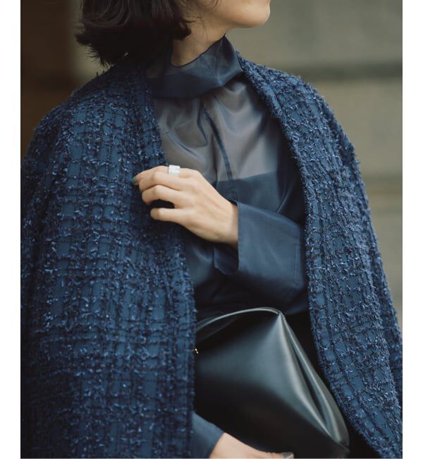 VERMEIL par iena「tweedノーカラージャケット」|ノーカラージャケット|