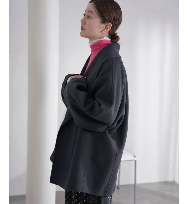 IENA Super160 ショールカラーハーフコート 追加3》Super160 ショールカラーハーフコート | イエナ(IENA) | マルイ