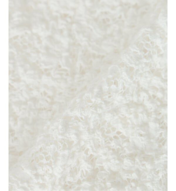 IENA「《予約》Flowerストレッチレース スカーフ」|バンダナ・スカーフ|