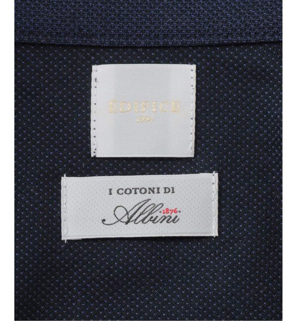 EDIFICE「"吸水速乾機能"ALBINI オープン ポロシャツ」|ポロシャツ|