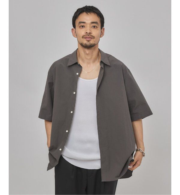 EDIFICE「ETS.MATERIAUX(マテリオ) フレンチワーク ショートスリーブシャツ」|シャツ・ブラウス|