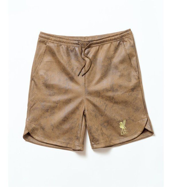 Liverpool FC「【Liverpool FC / リバプール FC】フェイクレザーショーツ」|その他|ブラウン