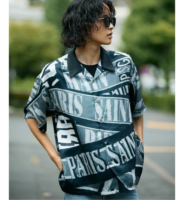 Paris Saint-Germain「【Paris Saint-Germain / パリ・サン＝ジェルマン】 VINTAGE SCARF SHIRT」|シャツ・ブラウス|