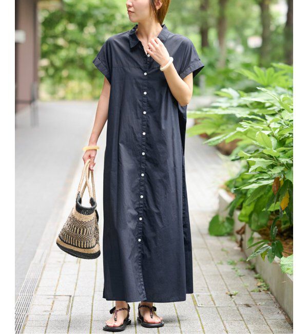 JOURNAL STANDARD relume「フレンチスリーブワンピース」|ワンピース|ネイビー