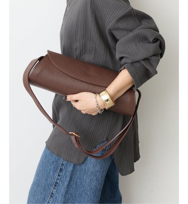 JOURNAL STANDARD「《追加》【AULENTTI/オウレンティ】ツツガタBAG ST-SS23-Y02MOD-DO」|ショルダー・メッセンジャー|