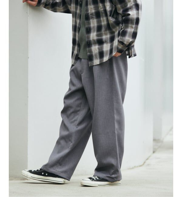 JOURNAL STANDARD「ダブル クロス オーバー パンツ」|スラックス|