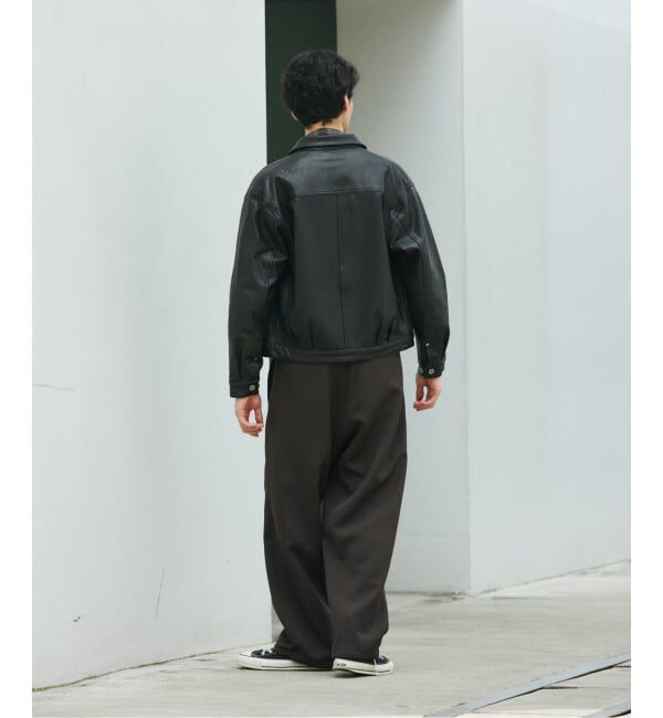 JOURNAL STANDARD「ダブル クロス オーバー パンツ」|スラックス|