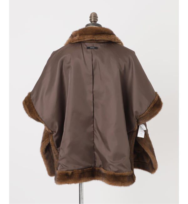 JOURNAL STANDARD「Mink Like Fur Poncho」|ポンチョ・ケープ|