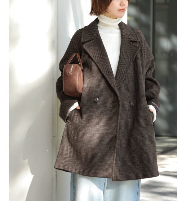 スーパーファインビーバーハーフコート（JOURNAL STANDARD relume