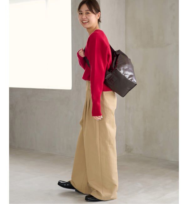 JOURNAL STANDARD relume「《追加 / 新色》ウールカシミヤVネックプルオーバー」|ニット・セーター|