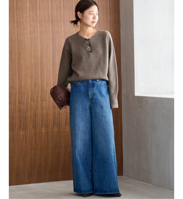 JOURNAL STANDARD relume「《追加 / 新色》ウールカシミヤVネックプルオーバー」|ニット・セーター|