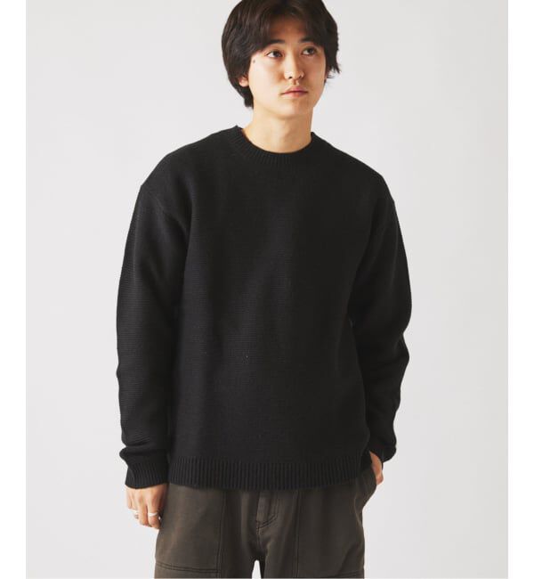 JOURNAL STANDARD relume「ハミルトン ウール ガーター クルーネック ニット」|ニット・セーター|