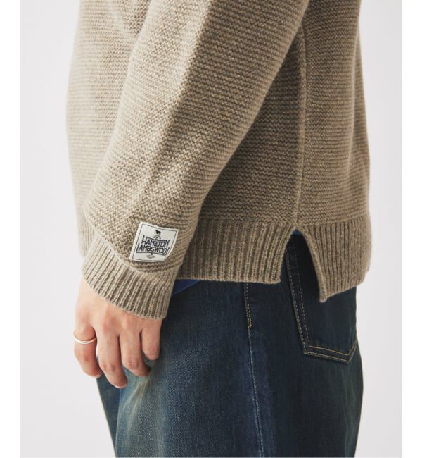 JOURNAL STANDARD relume「ハミルトン ウール ガーター クルーネック ニット」|ニット・セーター|