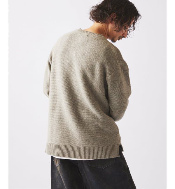 JOURNAL STANDARD relume「ハミルトン ウール ガーター クルーネック ニット」|ニット・セーター|