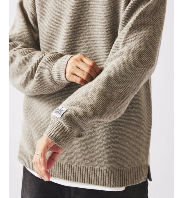 JOURNAL STANDARD relume「ハミルトン ウール ガーター クルーネック ニット」|ニット・セーター|