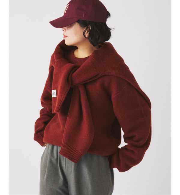 JOURNAL STANDARD relume「ハミルトン ウール ガーター クルーネック ニット」|ニット・セーター|