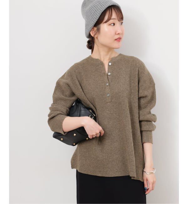 JOURNAL STANDARD relume「ウォッシャブルウールヘンリープルオーバー」|ニット・セーター|