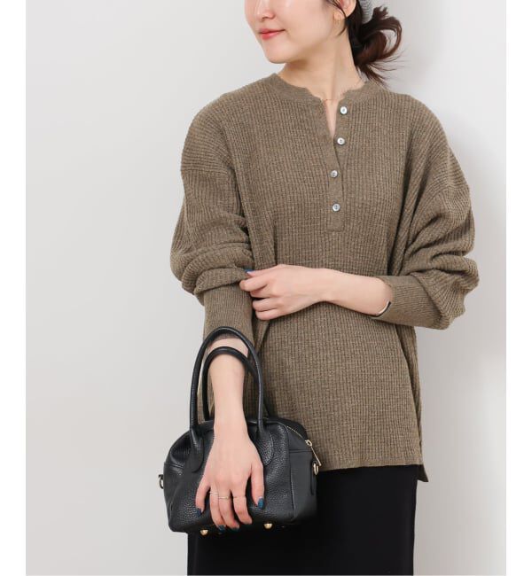 JOURNAL STANDARD relume「ウォッシャブルウールヘンリープルオーバー」|ニット・セーター|