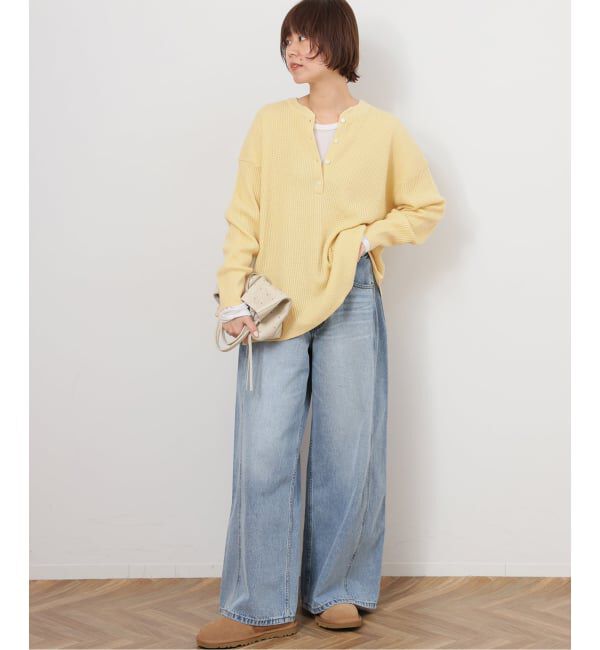 JOURNAL STANDARD relume「ウォッシャブルウールヘンリープルオーバー」|ニット・セーター|