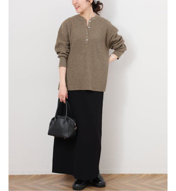JOURNAL STANDARD relume「ウォッシャブルウールヘンリープルオーバー」|ニット・セーター|