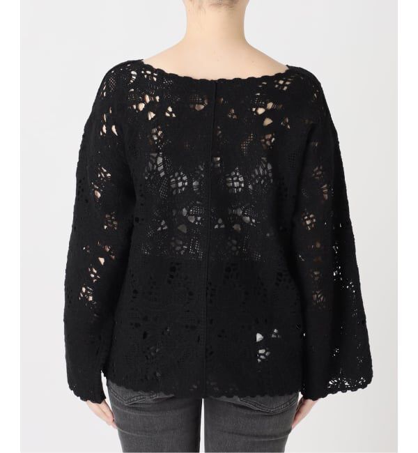 JOURNAL STANDARD relume「《予約》［26SS新作］エンブロイダリークロシェレースプルオーバー」|ニット・セーター|