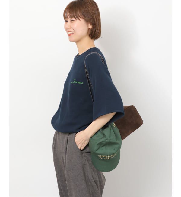 JOURNAL STANDARD relume「《予約》［26SS新作］ハーフスリーブ刺繍ロゴスウェット」|スウェット・ジャージ|