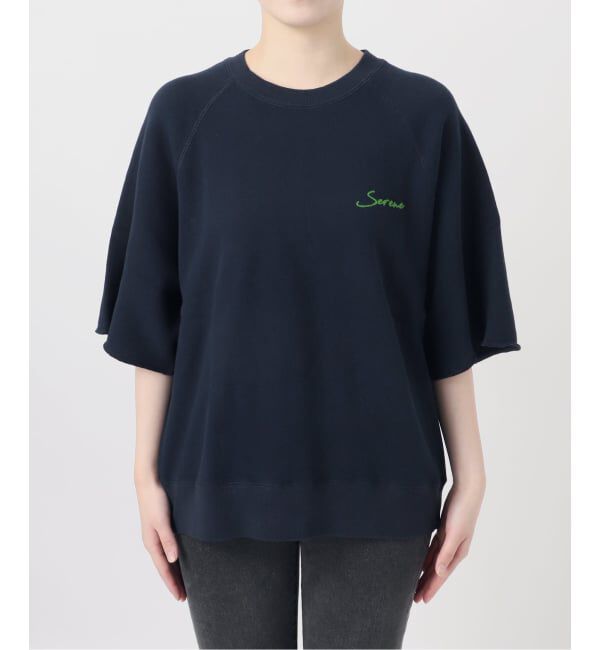 JOURNAL STANDARD relume「《予約》［26SS新作］ハーフスリーブ刺繍ロゴスウェット」|スウェット・ジャージ|