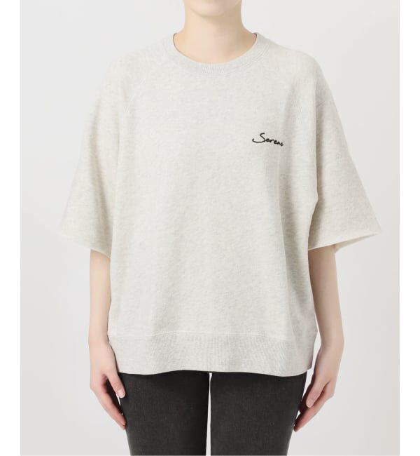 JOURNAL STANDARD relume「《予約》［26SS新作］ハーフスリーブ刺繍ロゴスウェット」|スウェット・ジャージ|