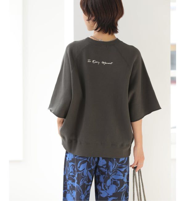 JOURNAL STANDARD relume「《予約》［26SS新作］ハーフスリーブ刺繍ロゴスウェット」|スウェット・ジャージ|