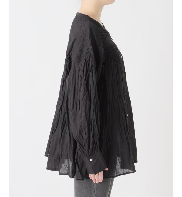 JOURNAL STANDARD relume「《予約》［26SS新作］コットンボイルクリンクルピンタックブラウス」|シャツ・ブラウス|