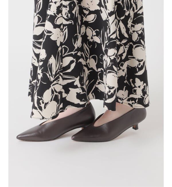 JOURNAL STANDARD relume「《予約》［26SS新作］バイカラーリーフプリントスカート」|スカート|