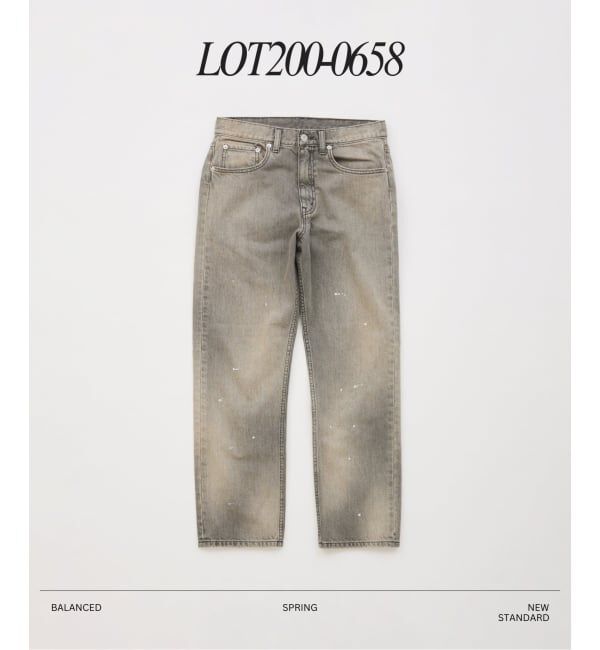 JOURNAL STANDARD「《予約》セミタイトストレート デニム パンツ LOT200-0658」|デニム|