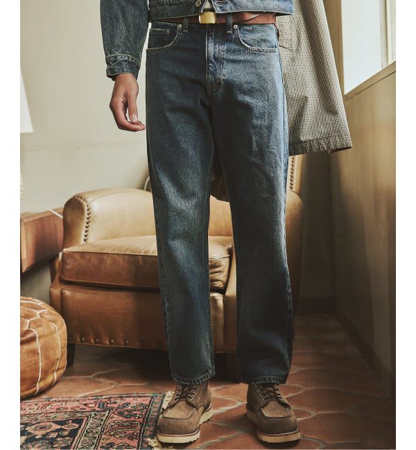 JOURNAL STANDARD「《予約》セミタイトストレート デニム パンツ LOT200-0658」|デニム|