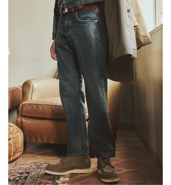 JOURNAL STANDARD「《予約》セミタイトストレート デニム パンツ LOT200-0658」|デニム|