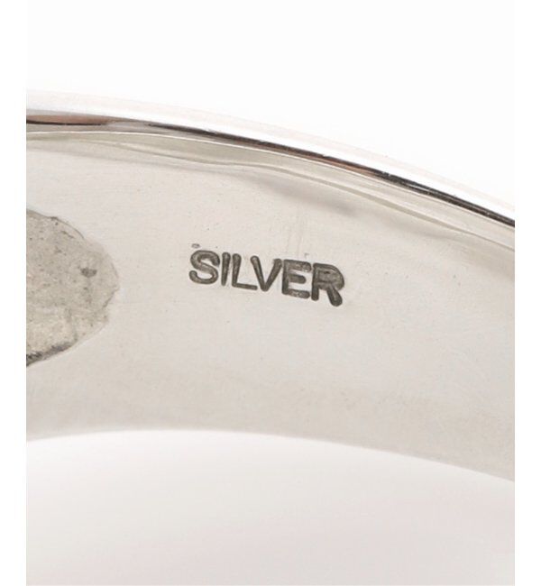 Spick and Span「【SAMH by LILAS】ワイド月甲丸リング SV」|リング|