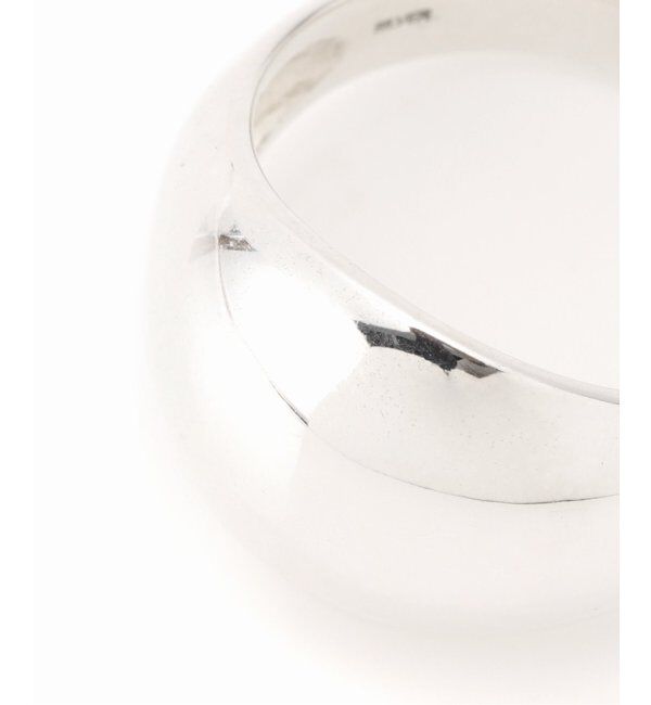 Spick and Span「【SAMH by LILAS】ワイド月甲丸リング SV」|リング|