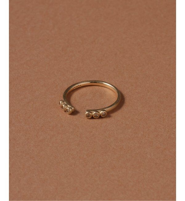 Lilas by Spick&Span「ブラウンダイヤCリング K10」|リング|