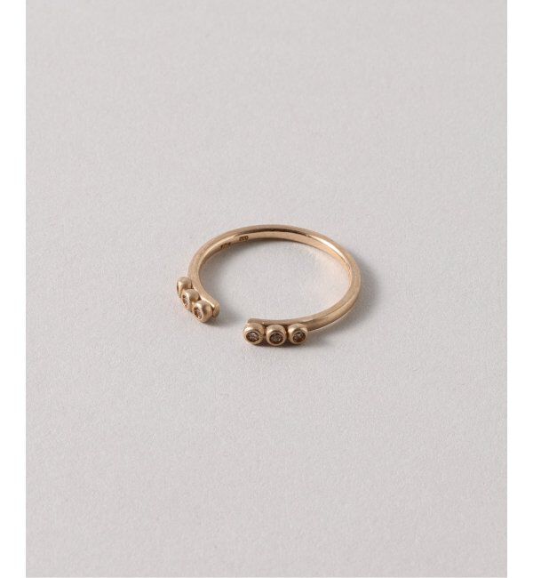 Lilas by Spick&Span「ブラウンダイヤCリング K10」|リング|