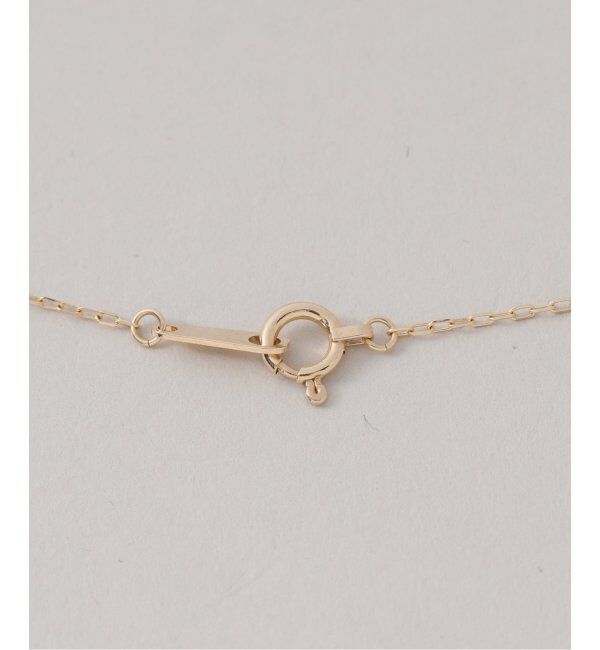 Lilas by Spick&Span「《WEB限定》7ダイヤステーション40cmネックレス K10」|ネックレス|