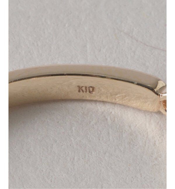 Lilas by Spick&Span「マリーナチェーンリズムリング K10」|リング|