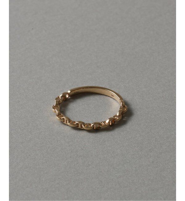 Lilas by Spick&Span「マリーナチェーンリズムリング K10」|リング|